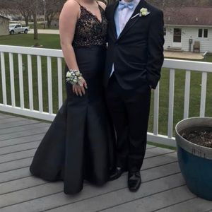 Two piece Madison James Prom dress